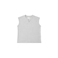 V-Notch Ribbed Muscle Tee