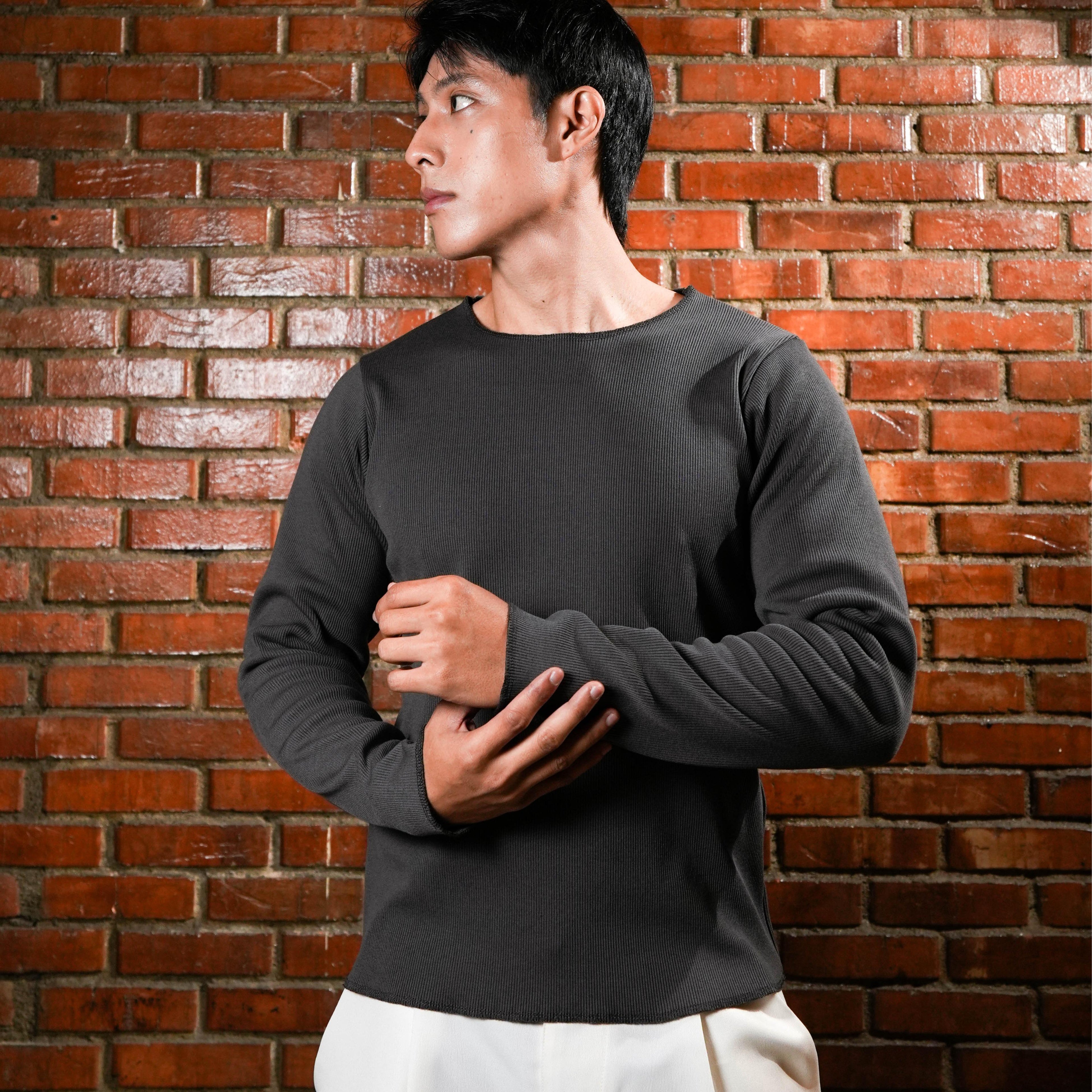 Heavyweight Ribbed Long sleeve