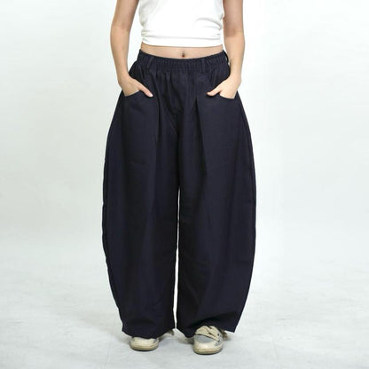 GOT STYLE | Pinstripe Barrel Pants