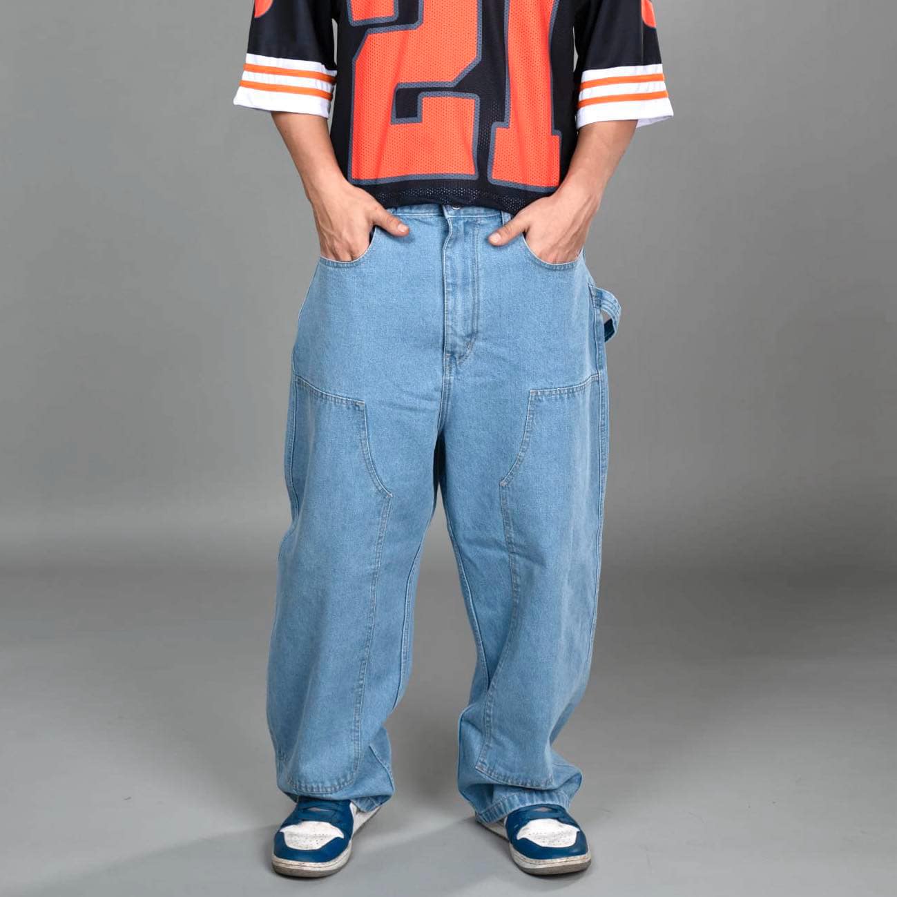 Double Knee Carpenter Denim Pants