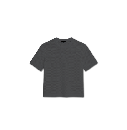 Boxy Cropped Football Jersey Shirt