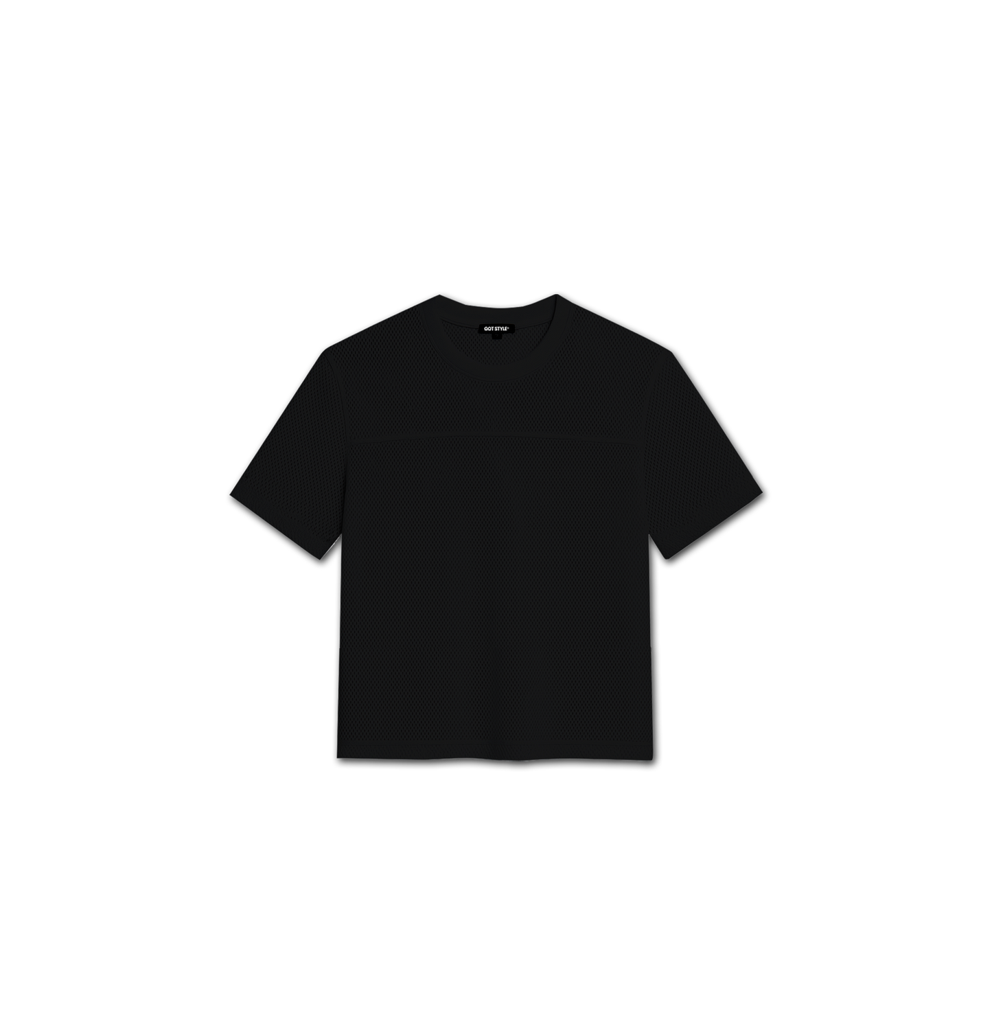 Boxy Cropped Football Jersey Shirt