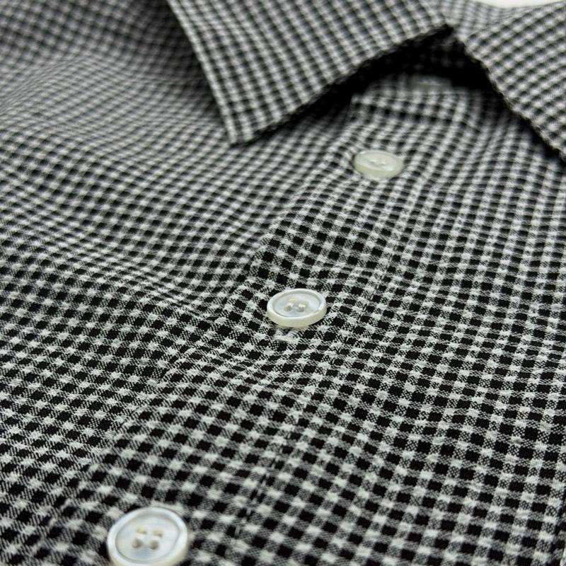 Boxy Cropped Checkered Polo