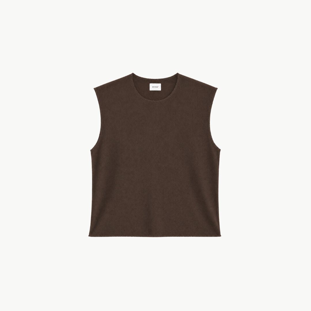 Soft Heavyweight Ribbed Muscle Tee