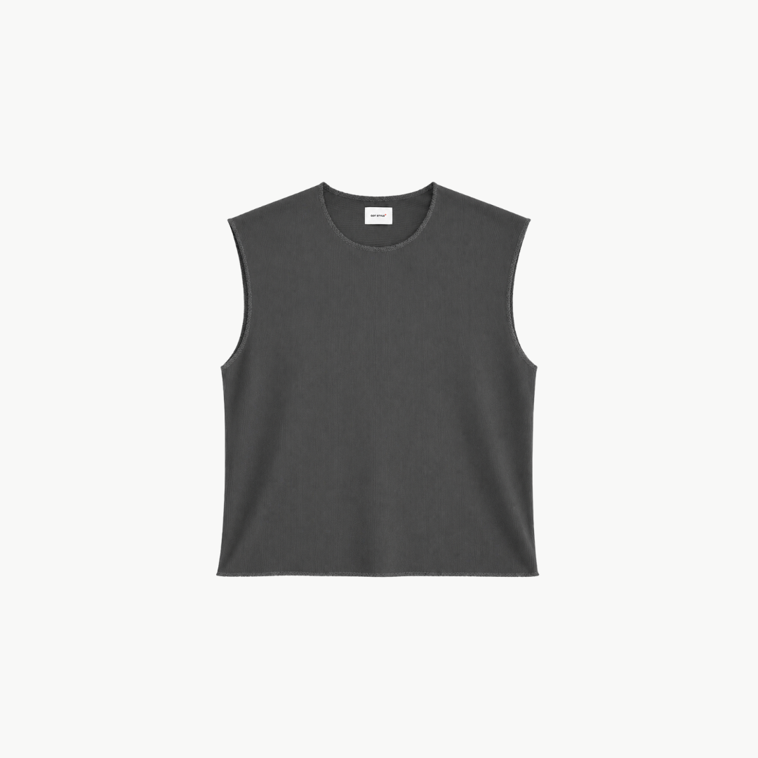 Soft Heavyweight Ribbed Muscle Tee