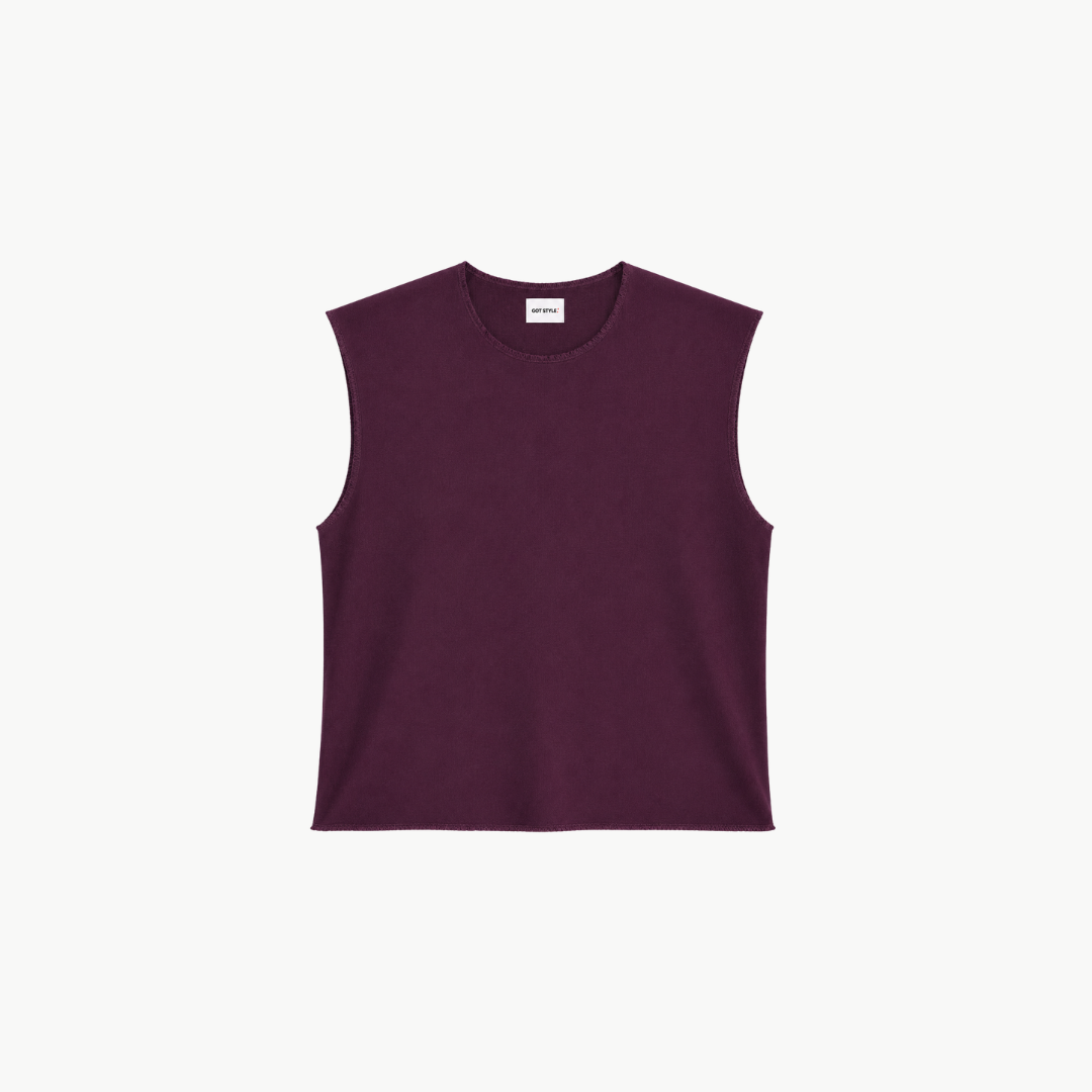 Soft Heavyweight Ribbed Muscle Tee