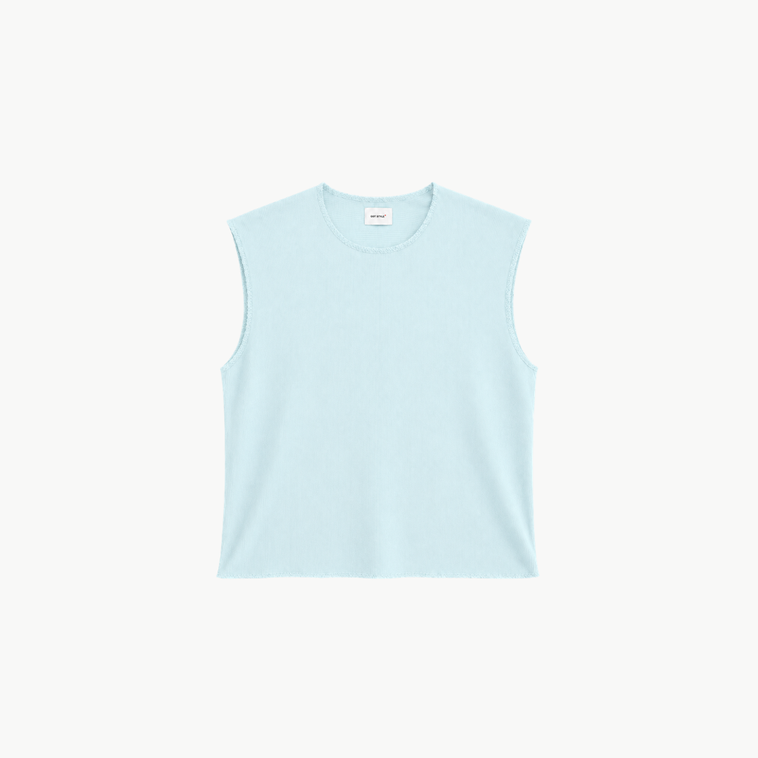 Soft Heavyweight Ribbed Muscle Tee
