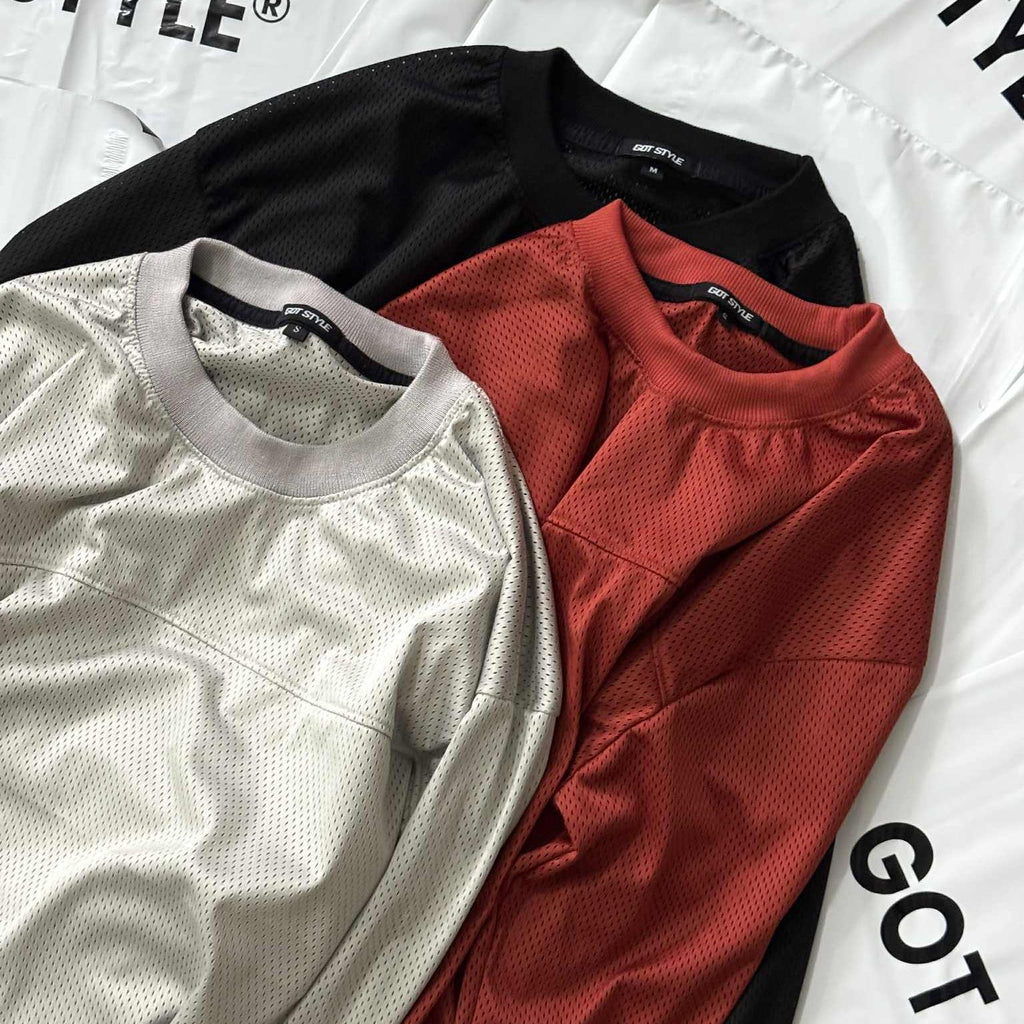 Pullover Longsleeve Jersey Shirt