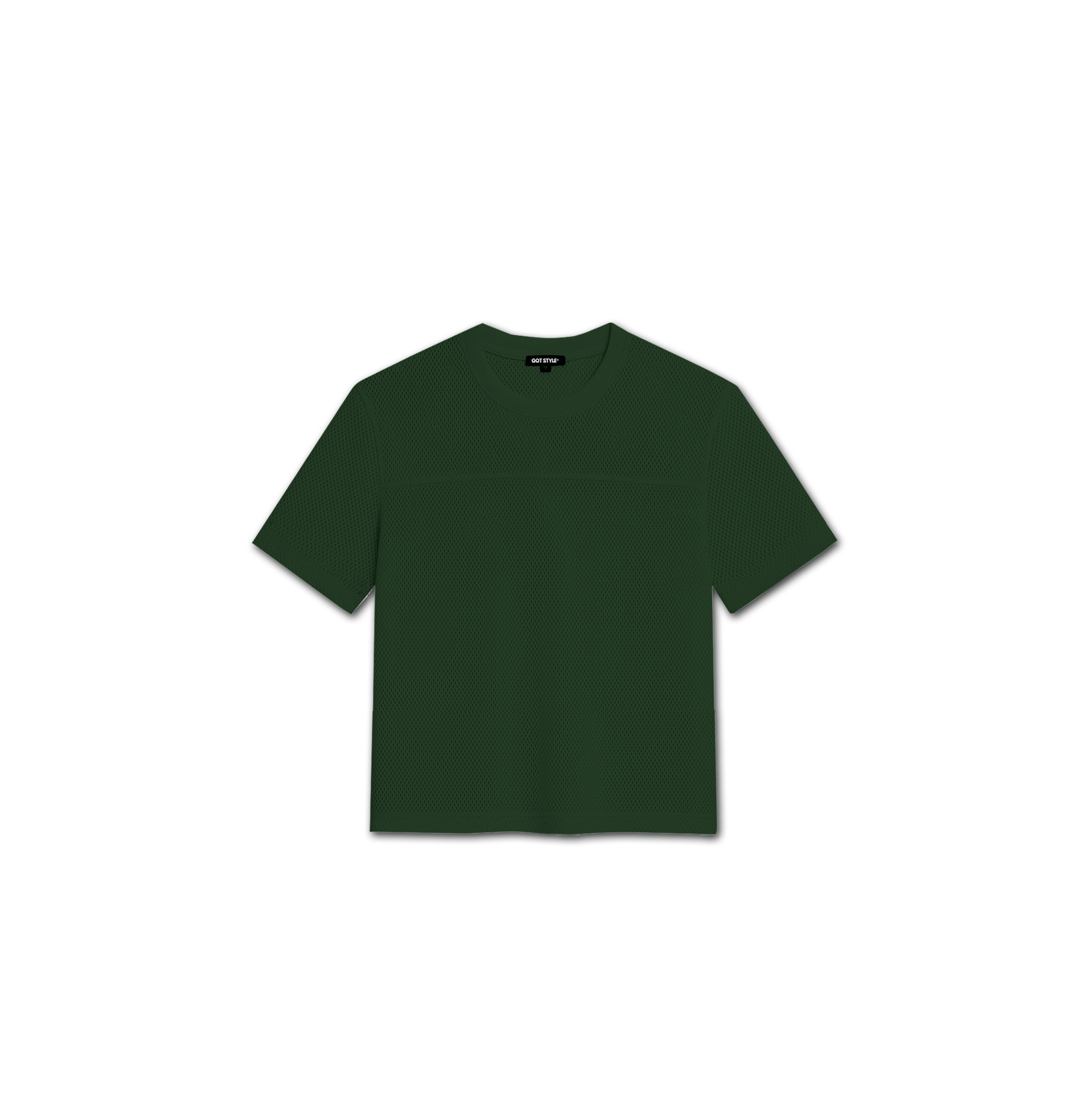 Boxy Cropped Football Jersey Shirt
