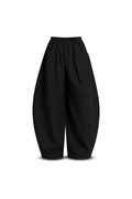 Pinstripe Barrel Pants