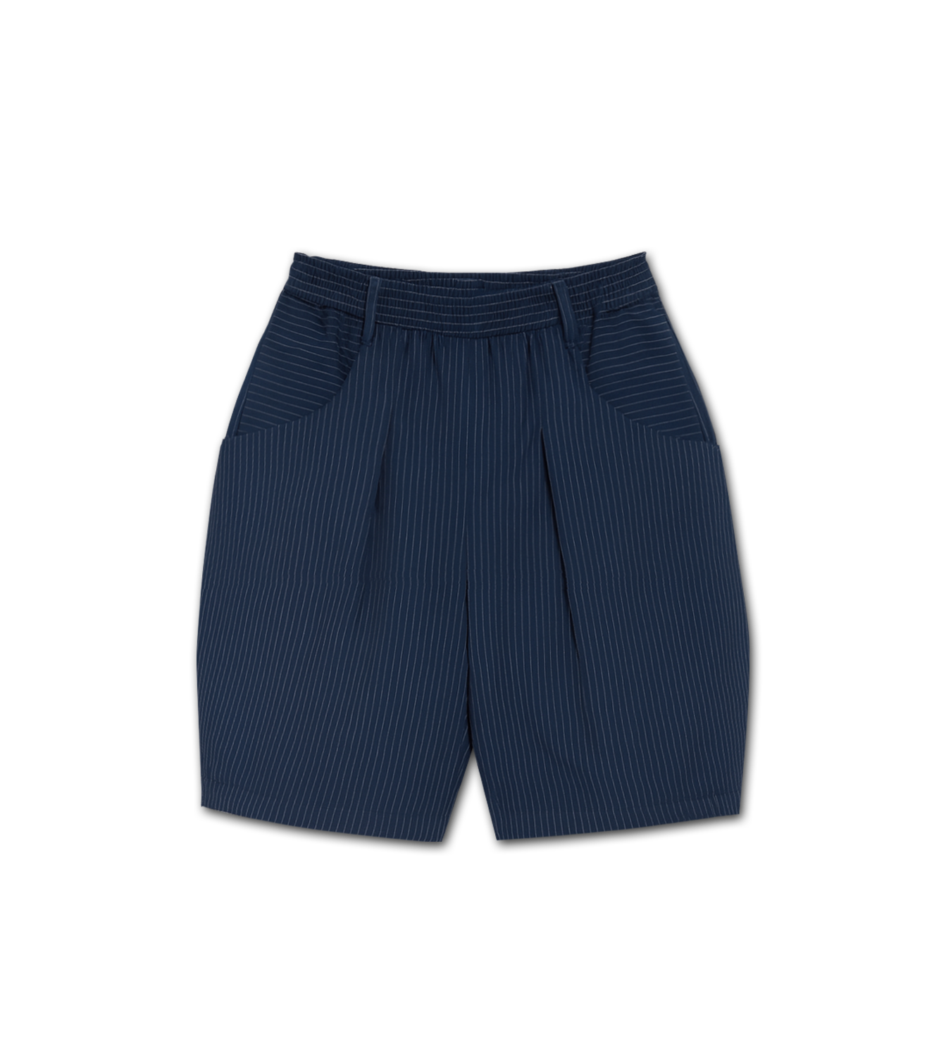 Pinstripe Barrel Shorts