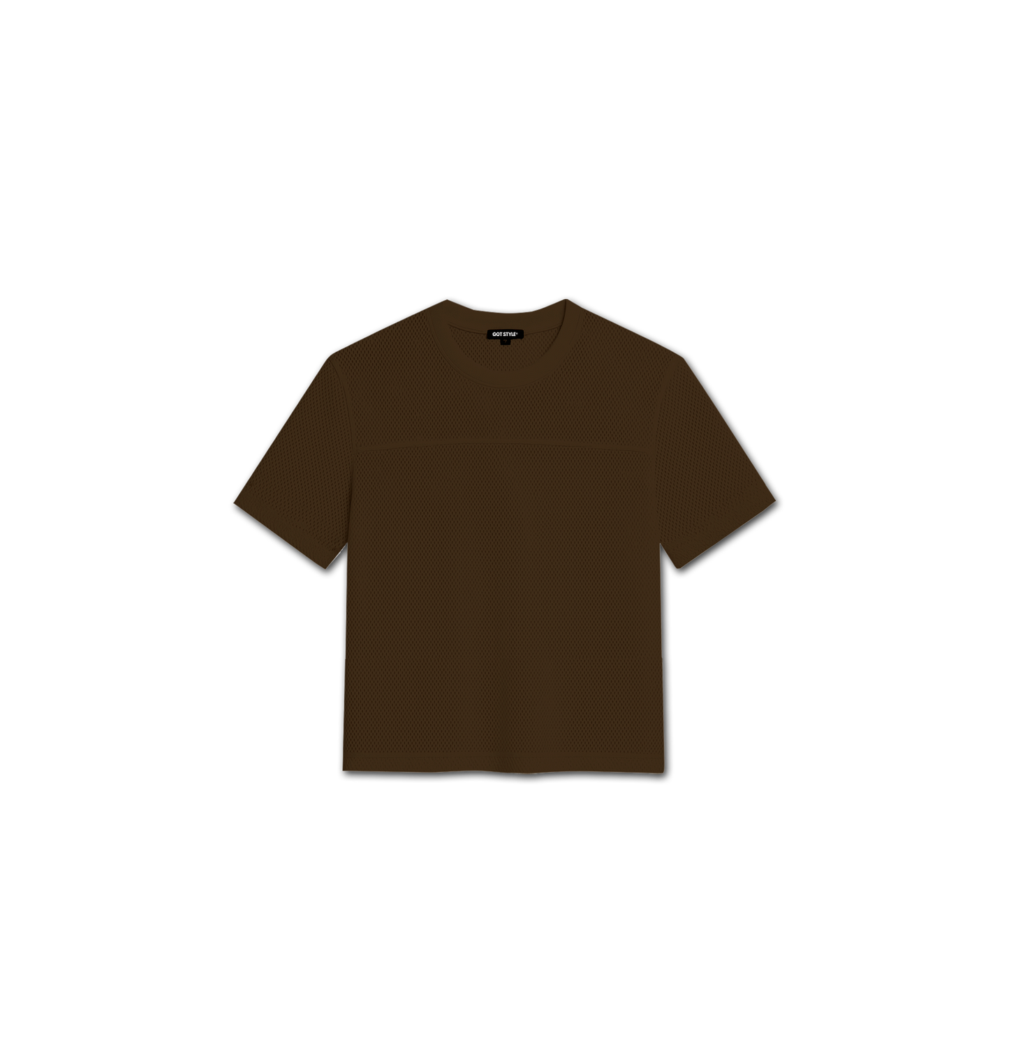 Boxy Cropped Football Jersey Shirt