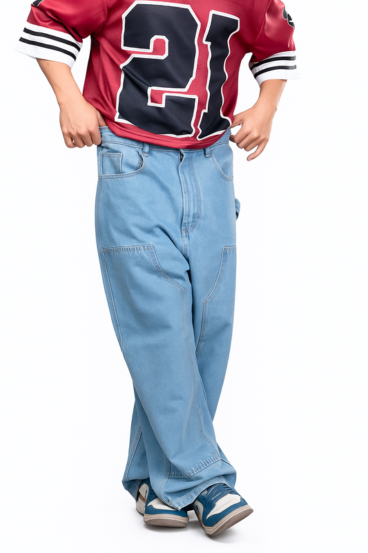 Double Knee Carpenter Denim Pants