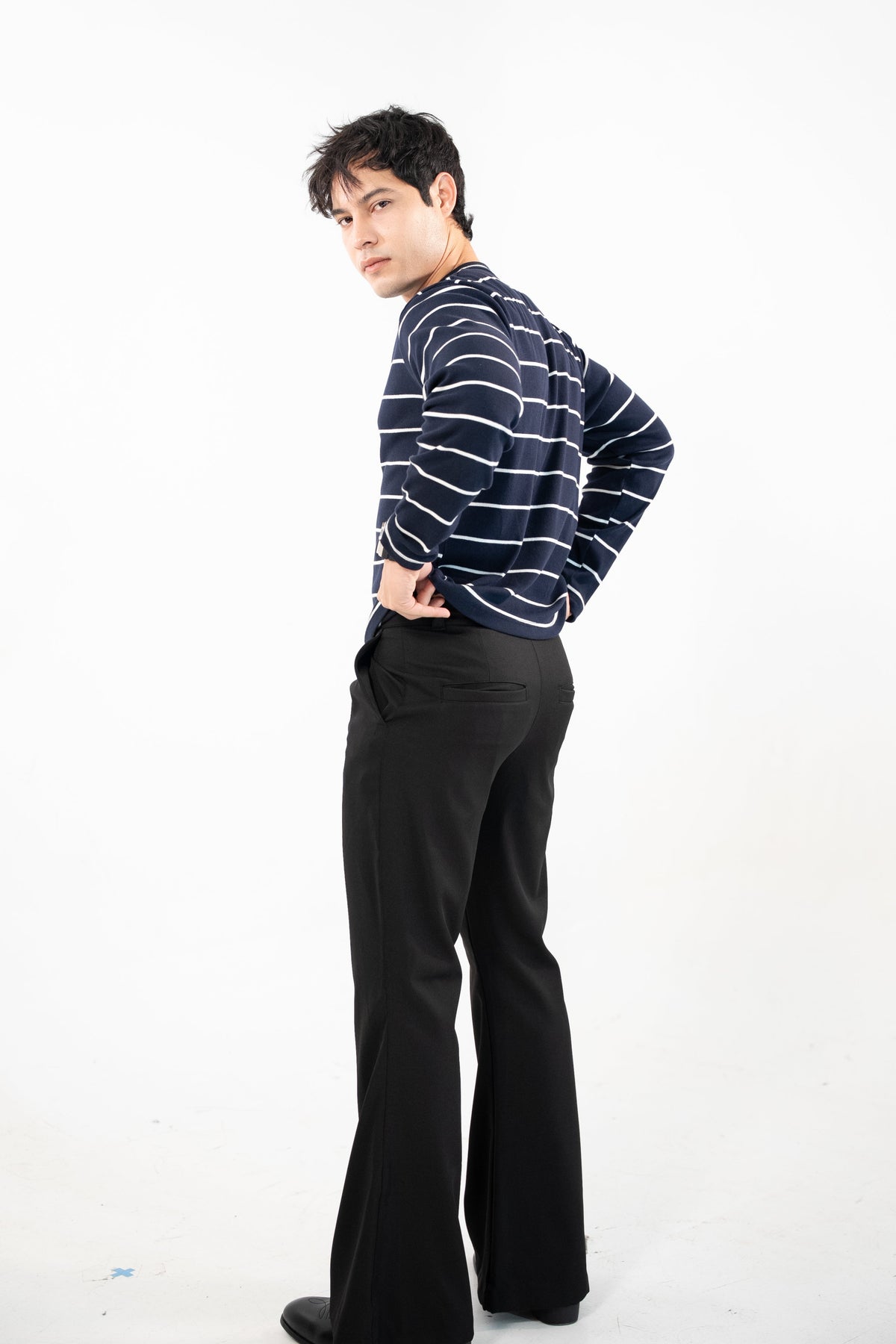 RE:PEAT Flared Trousers