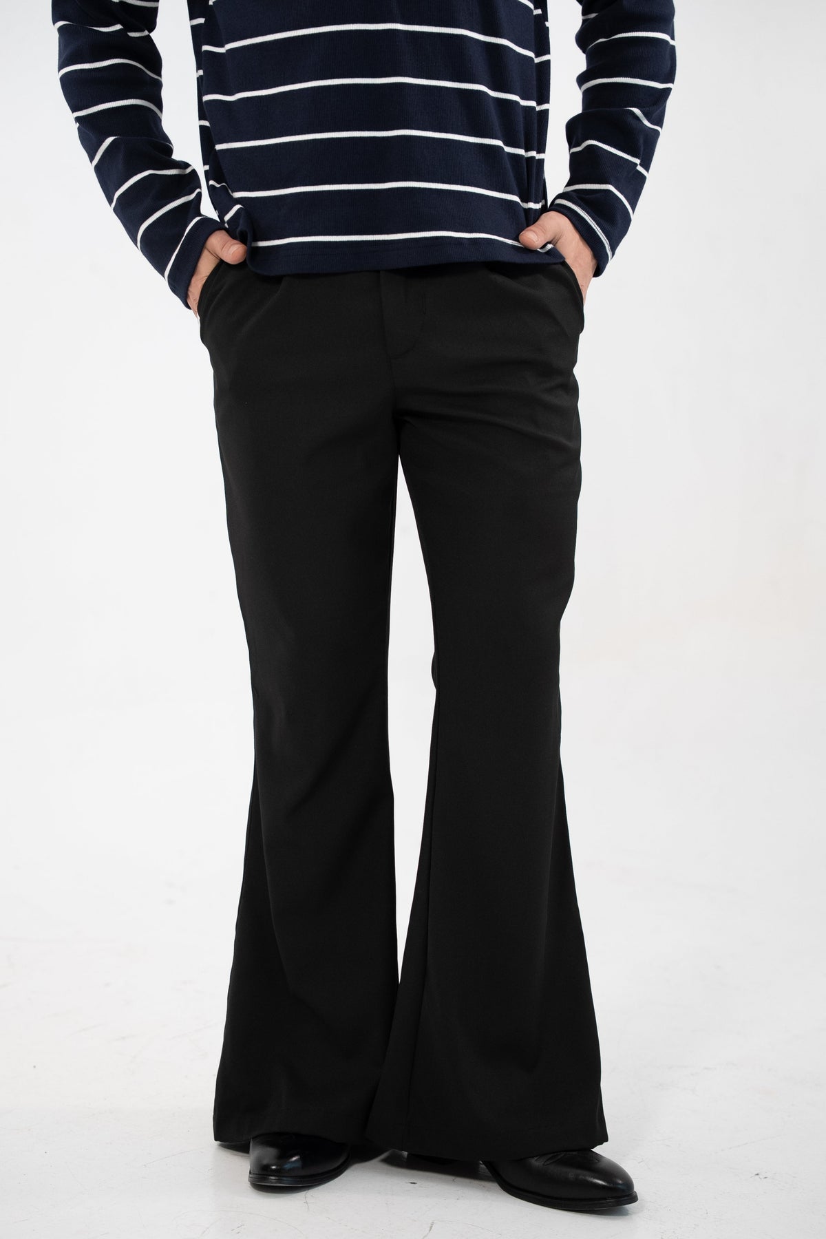 RE:PEAT Flared Trousers