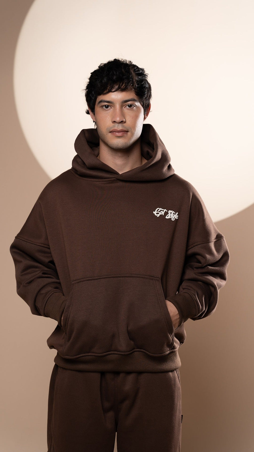 Boxy Cropped Hoodie