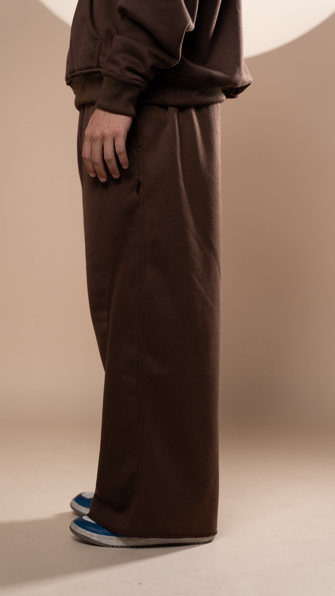 Fleece Line Baggy Sweatpants