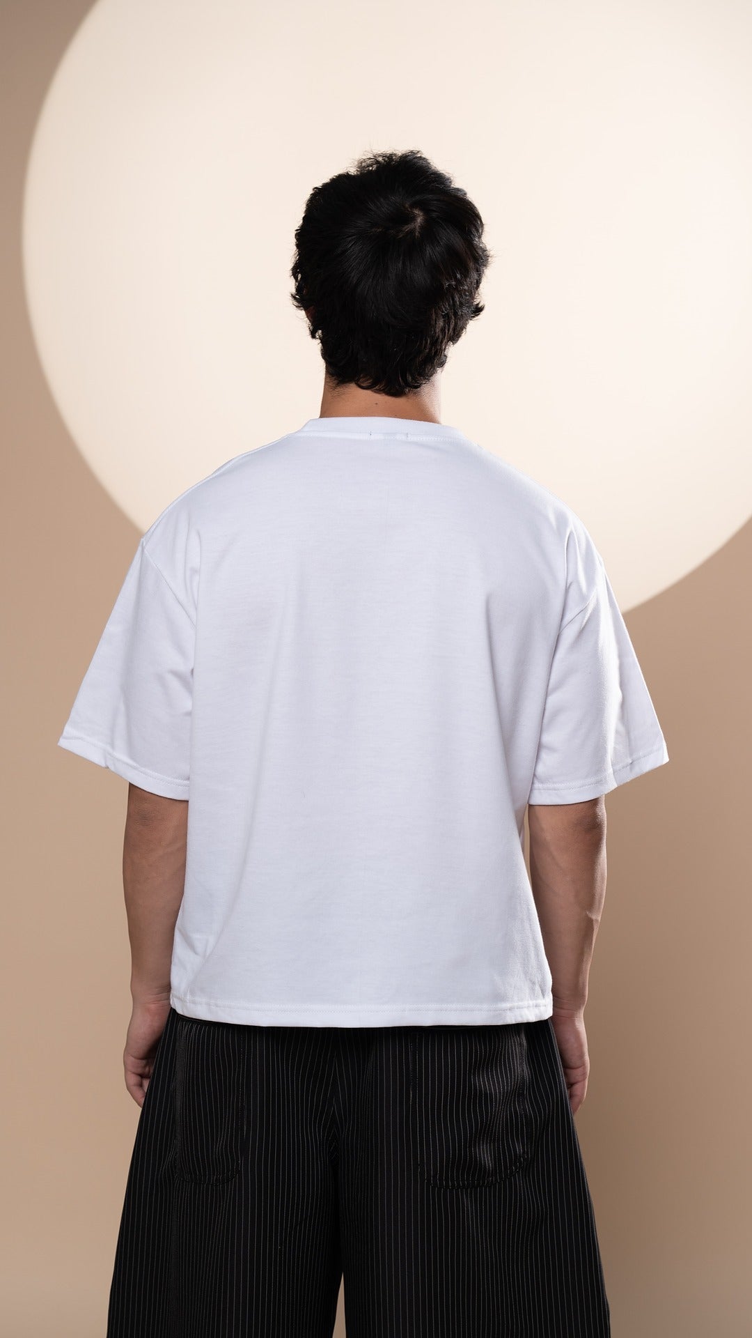 Basic Boxy Cropped Shirt