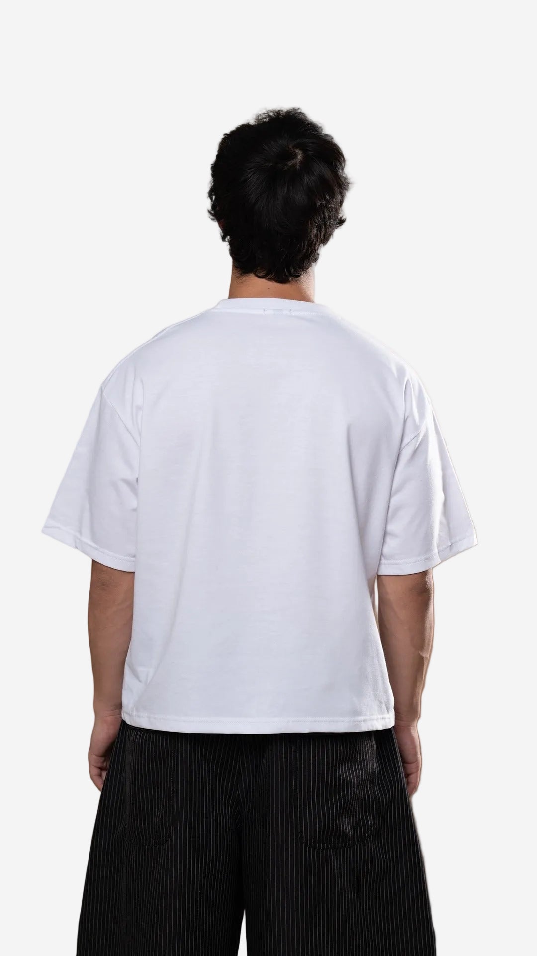 Basic Boxy Cropped Shirt