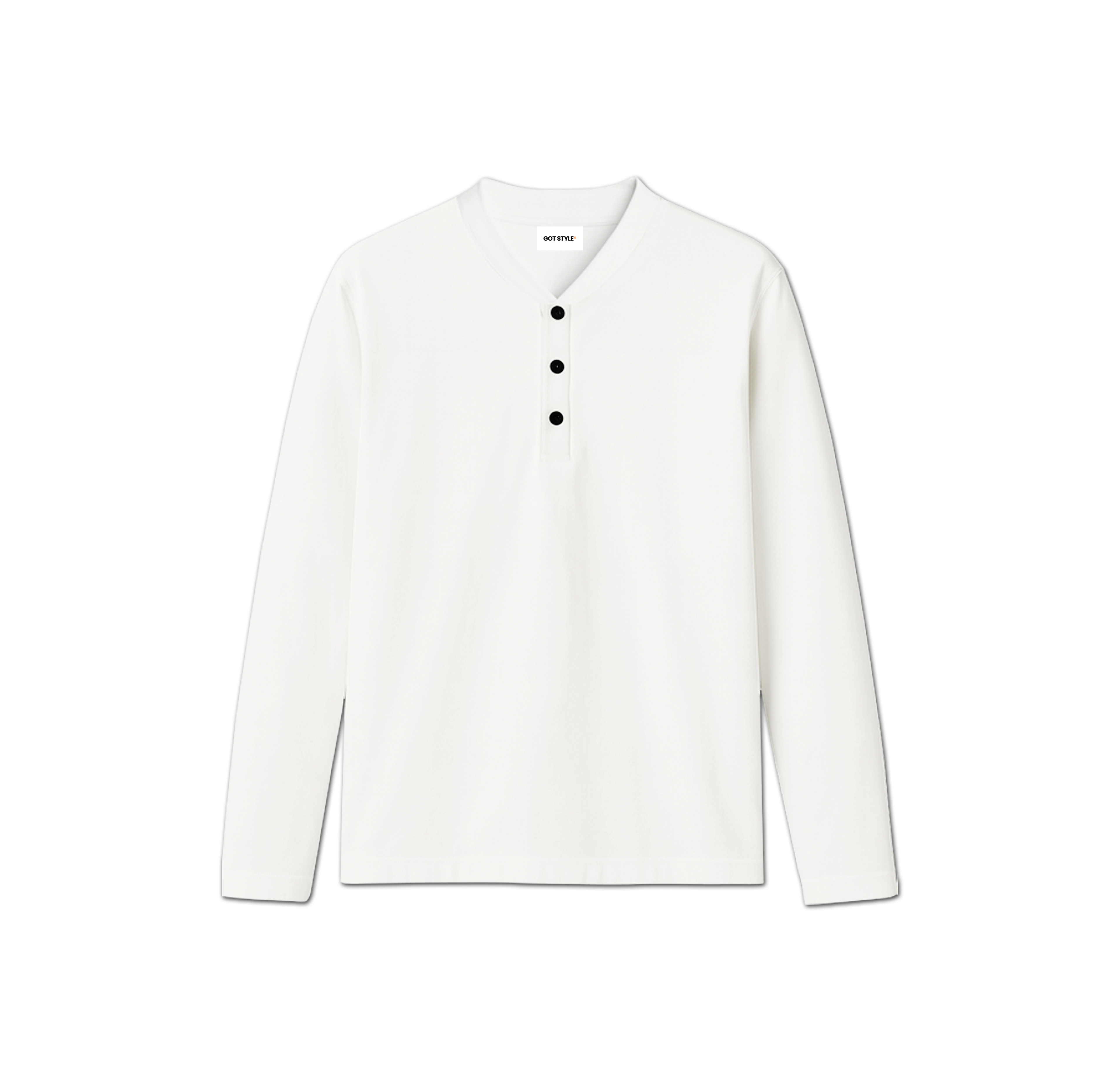 Lightweight Henley Long-sleeve