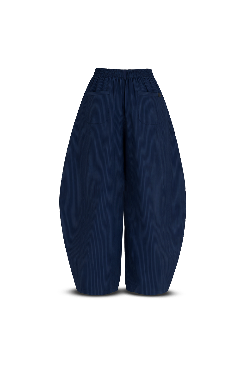 Pinstripe Barrel Pants