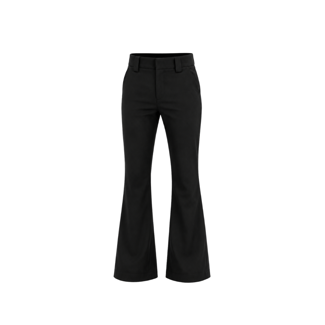 RE:PEAT Flared Trousers