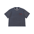 RE:PEAT Classic Oversized Stripe Tee