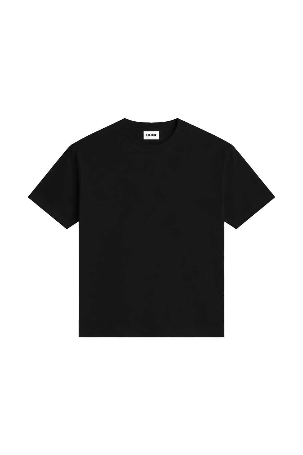 Lightweight Slim Cropped Basic Tee