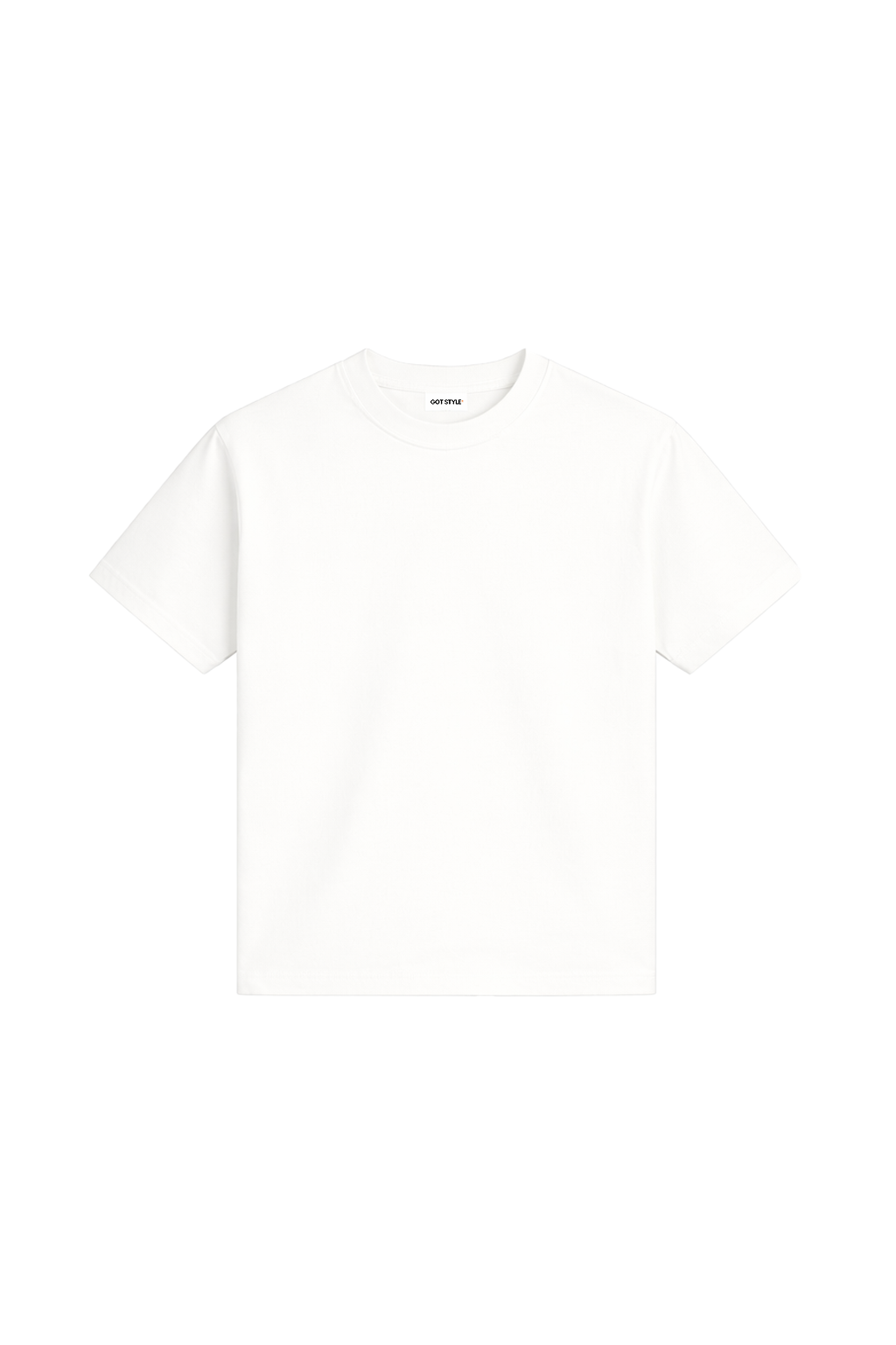 Lightweight Slim Cropped Basic Tee