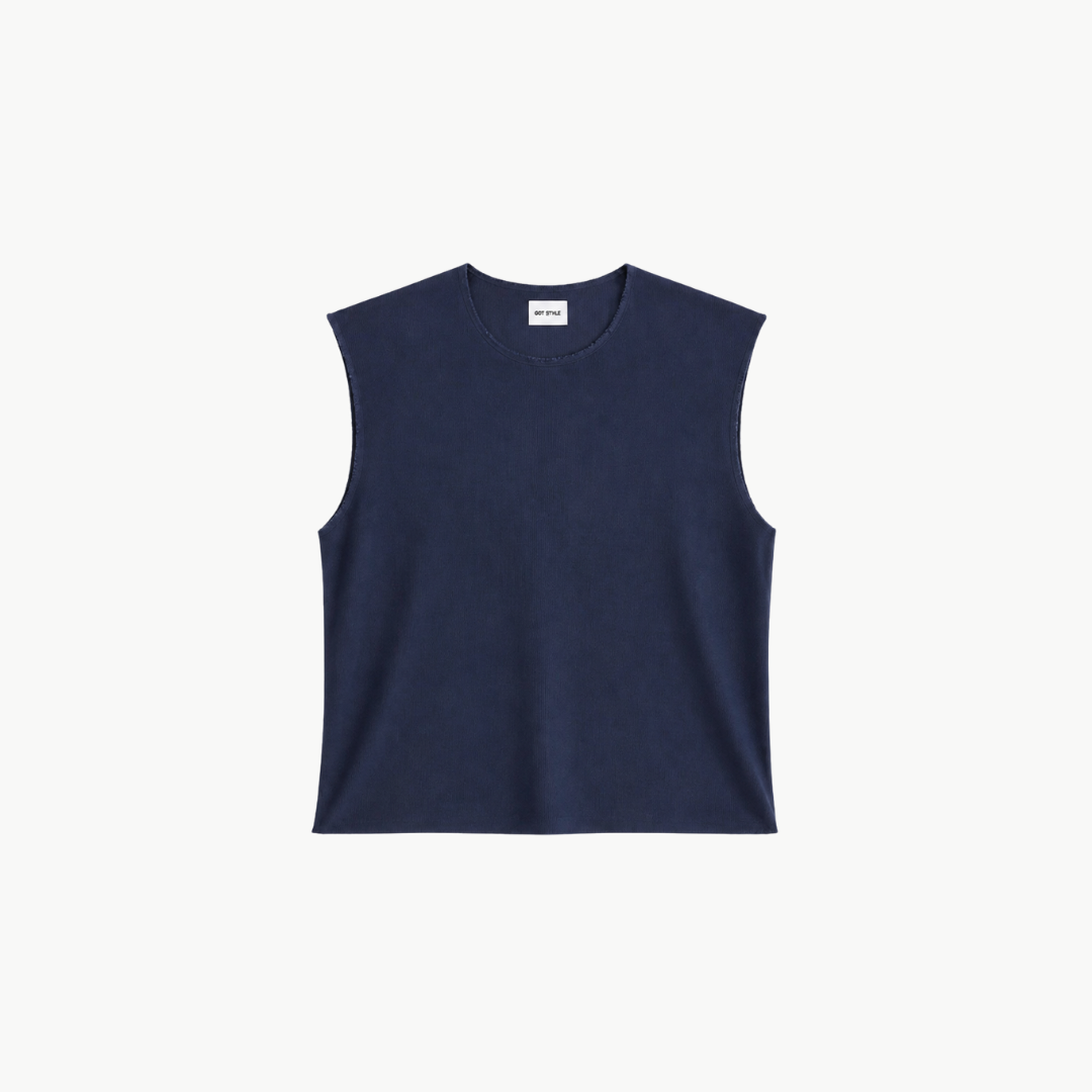 Soft Heavyweight Ribbed Muscle Tee