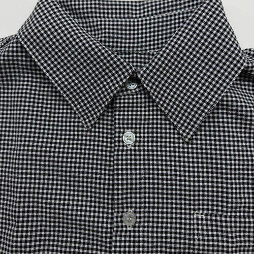 Boxy Cropped Checkered Polo