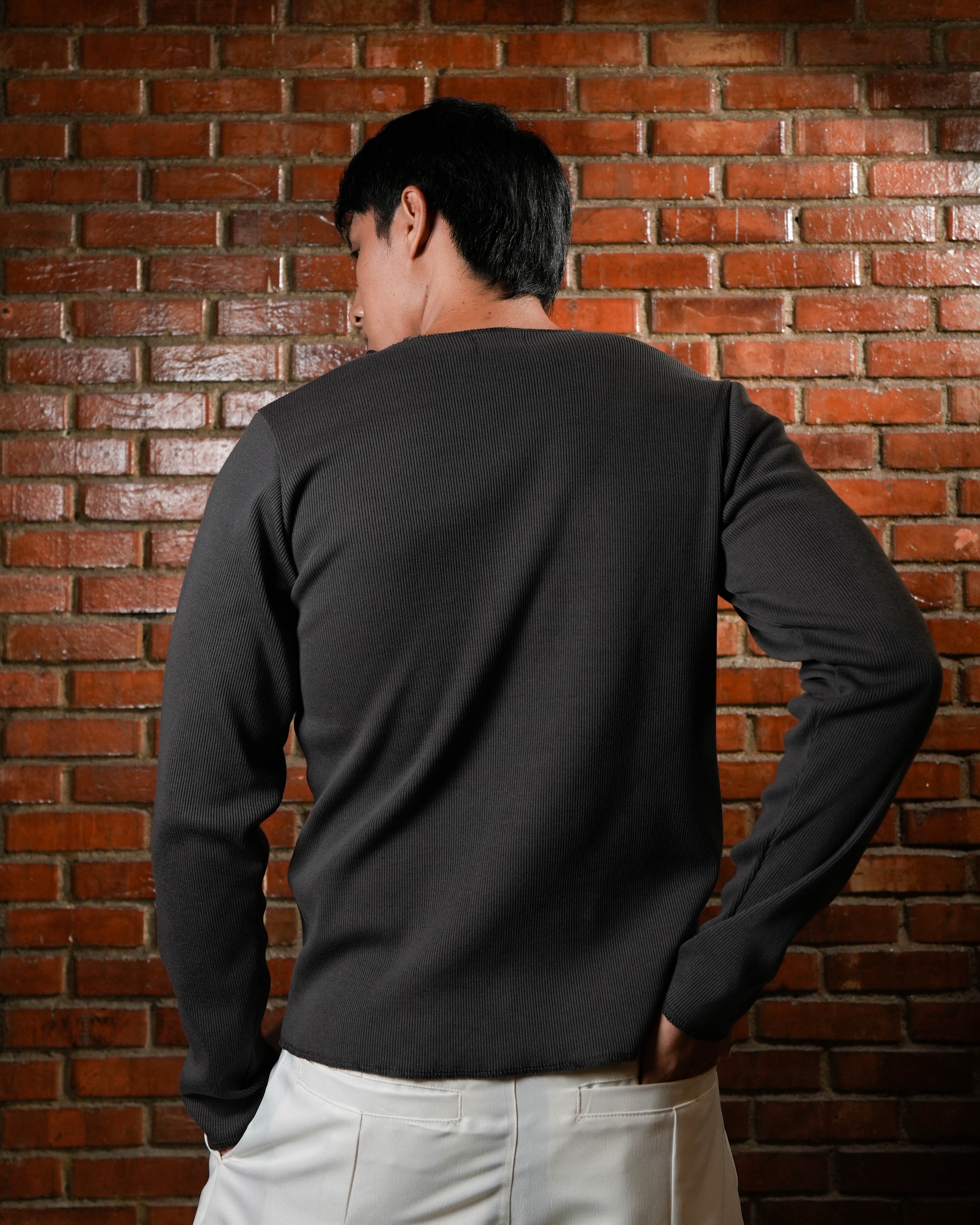 Heavyweight Ribbed Long sleeve