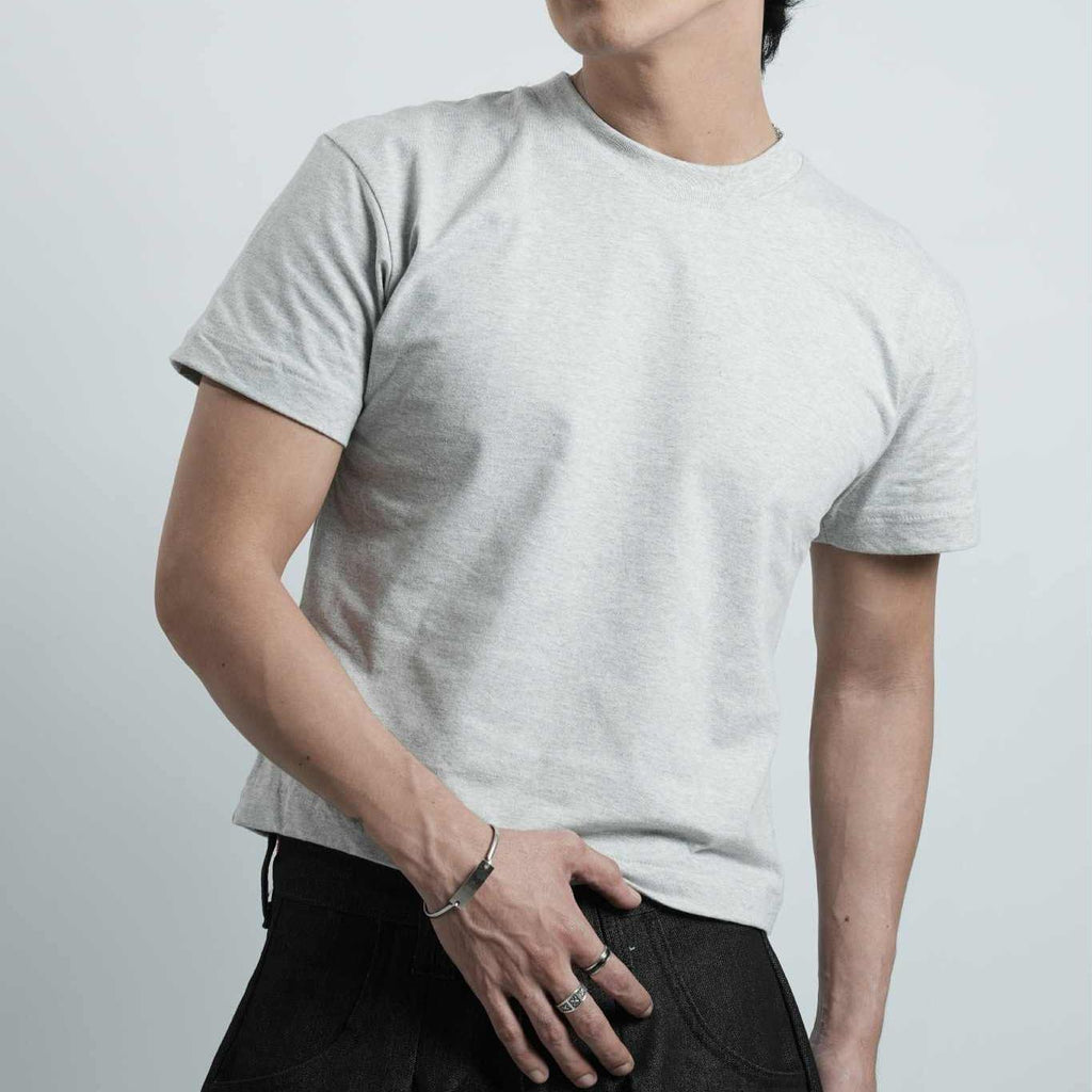 Lightweight Slim Cropped Basic Tee
