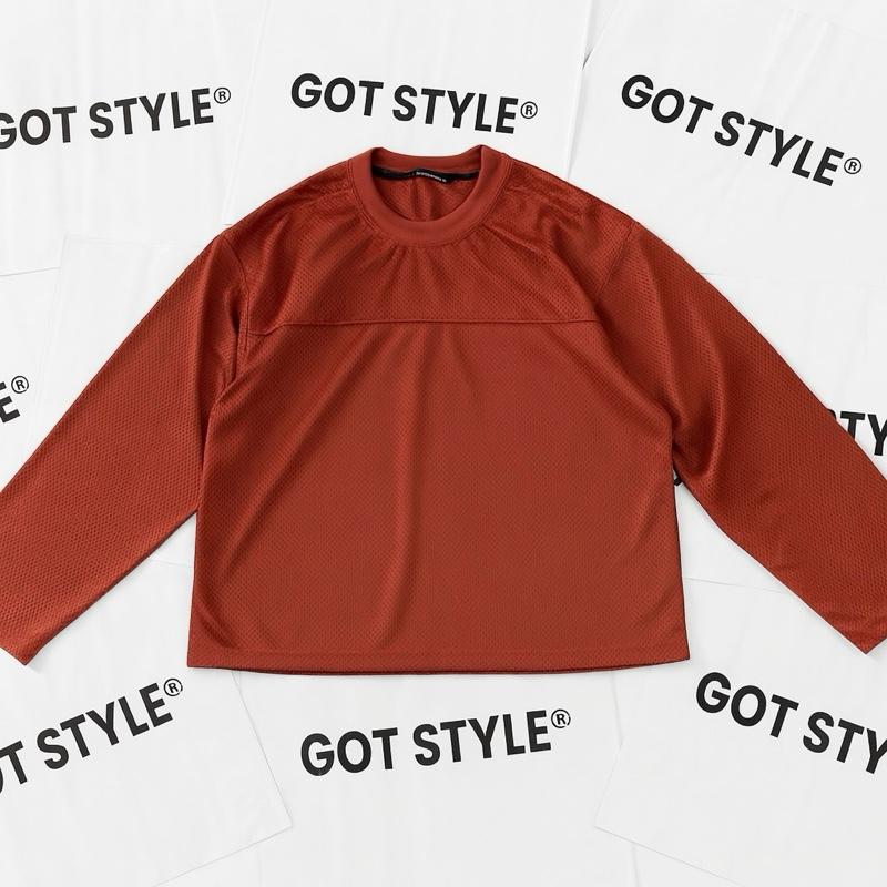 Pullover Longsleeve Jersey Shirt