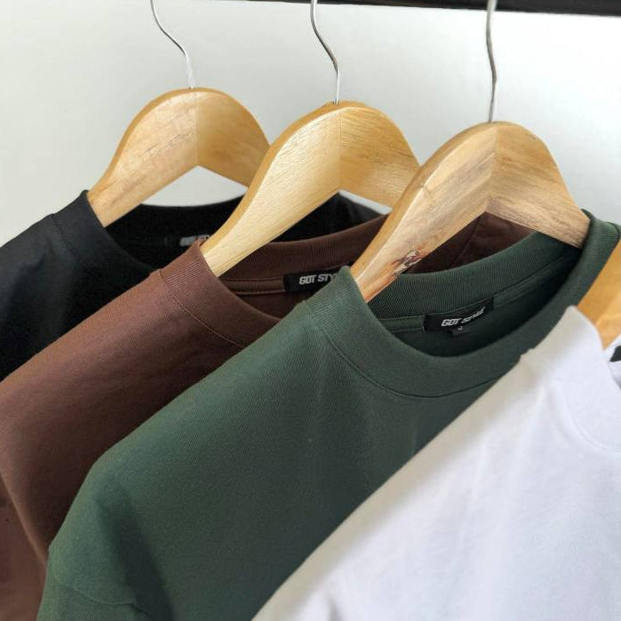 Basic Boxy Cropped Shirt