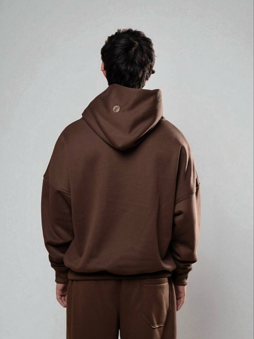 Boxy Cropped Hoodie