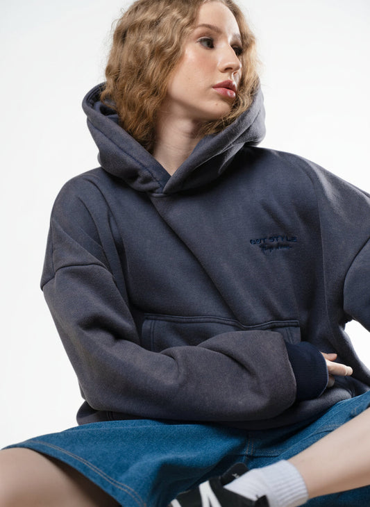 Acid Washed Vintage Hoodie