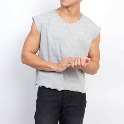 Soft Heavyweight Ribbed Muscle Tee