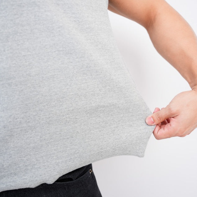 Soft Heavyweight Ribbed Muscle Tee