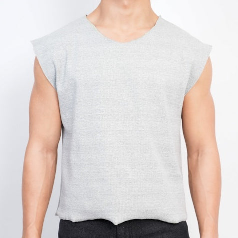 Soft Heavyweight Ribbed Muscle Tee