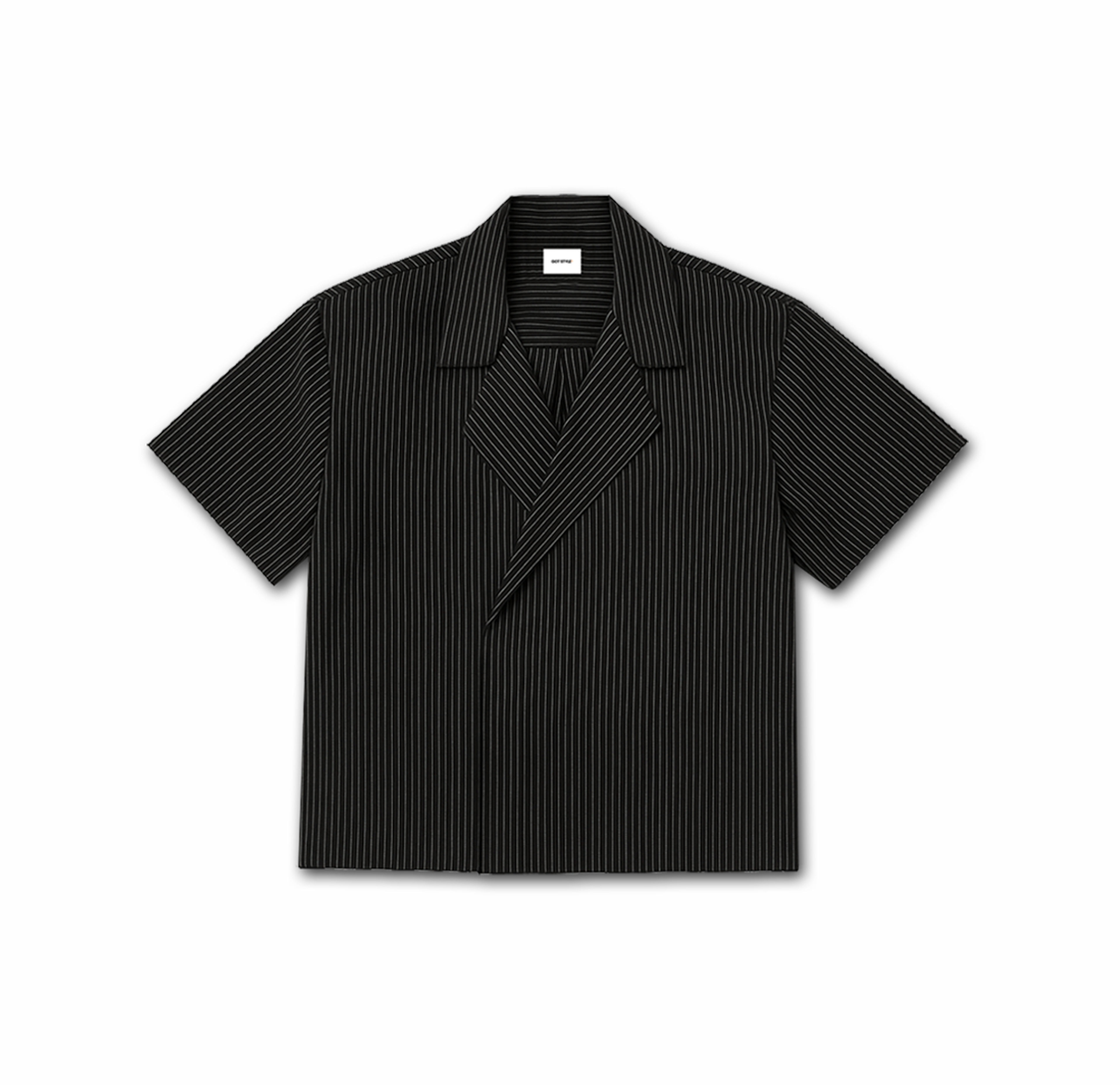 Pinstripe Breasted Polo