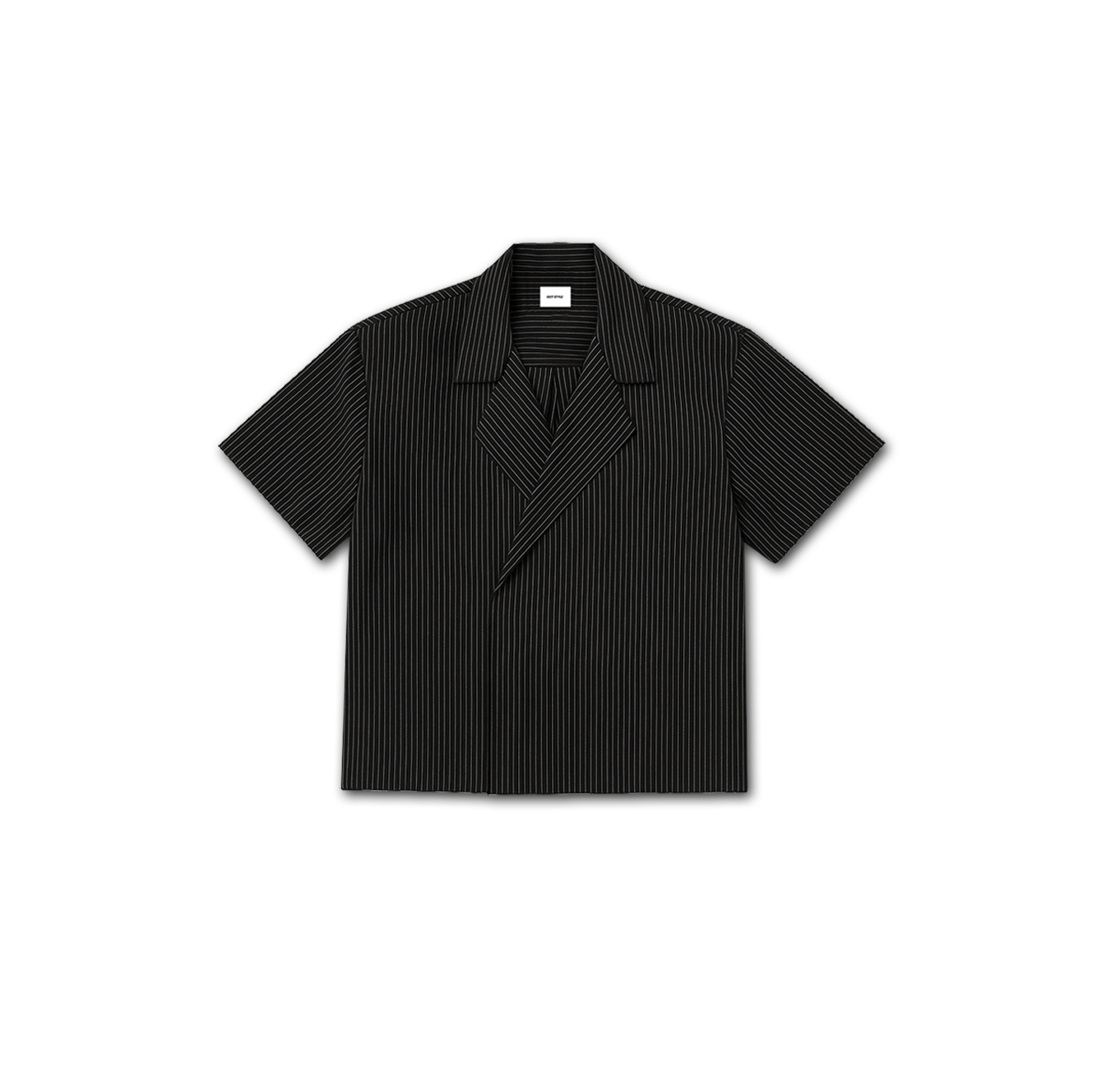 Pinstripe Breasted Polo