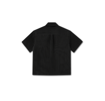Pinstripe Breasted Polo