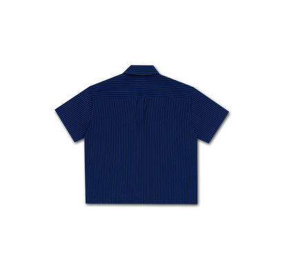 Pinstripe Breasted Polo