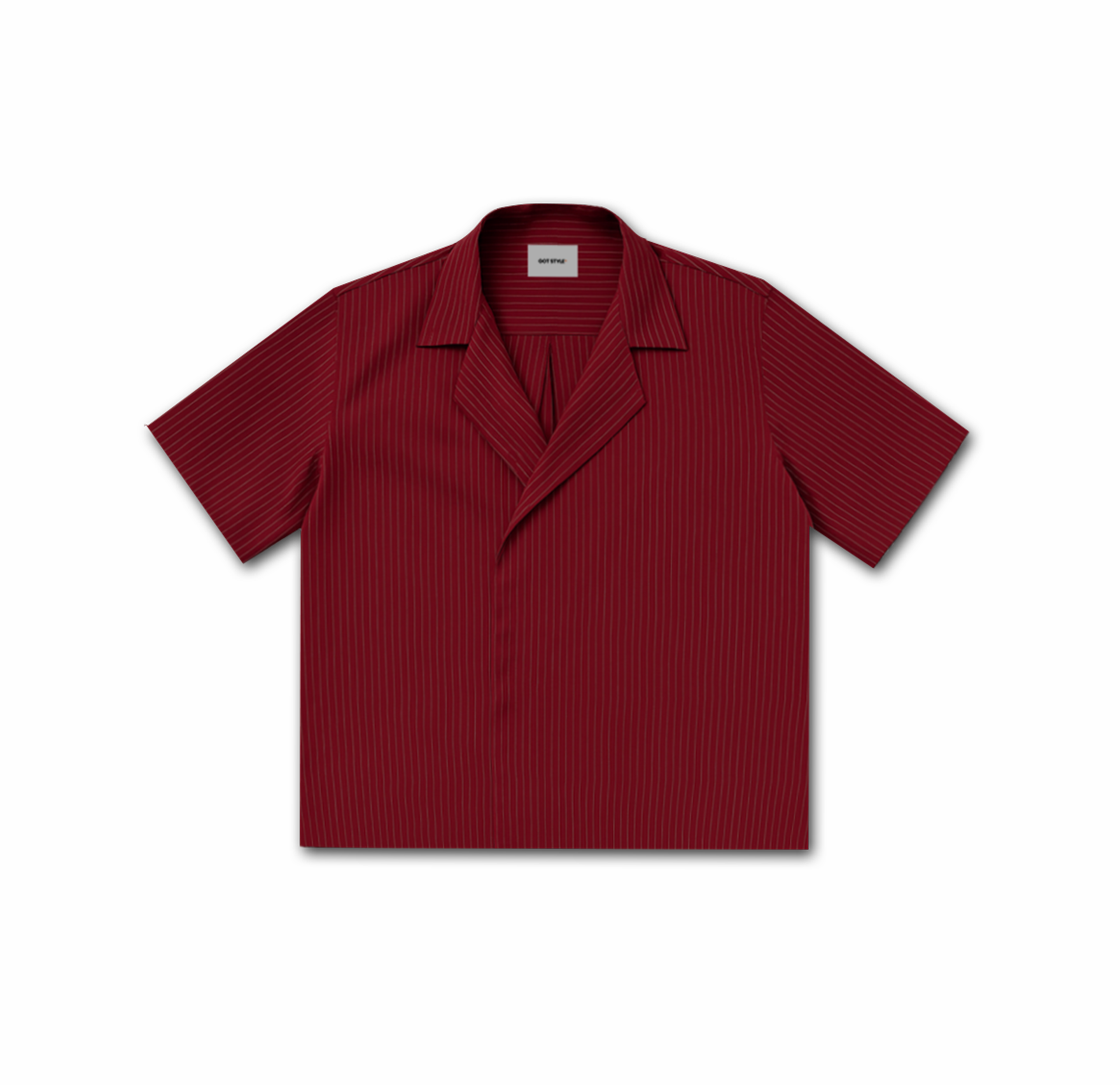 Pinstripe Breasted Polo