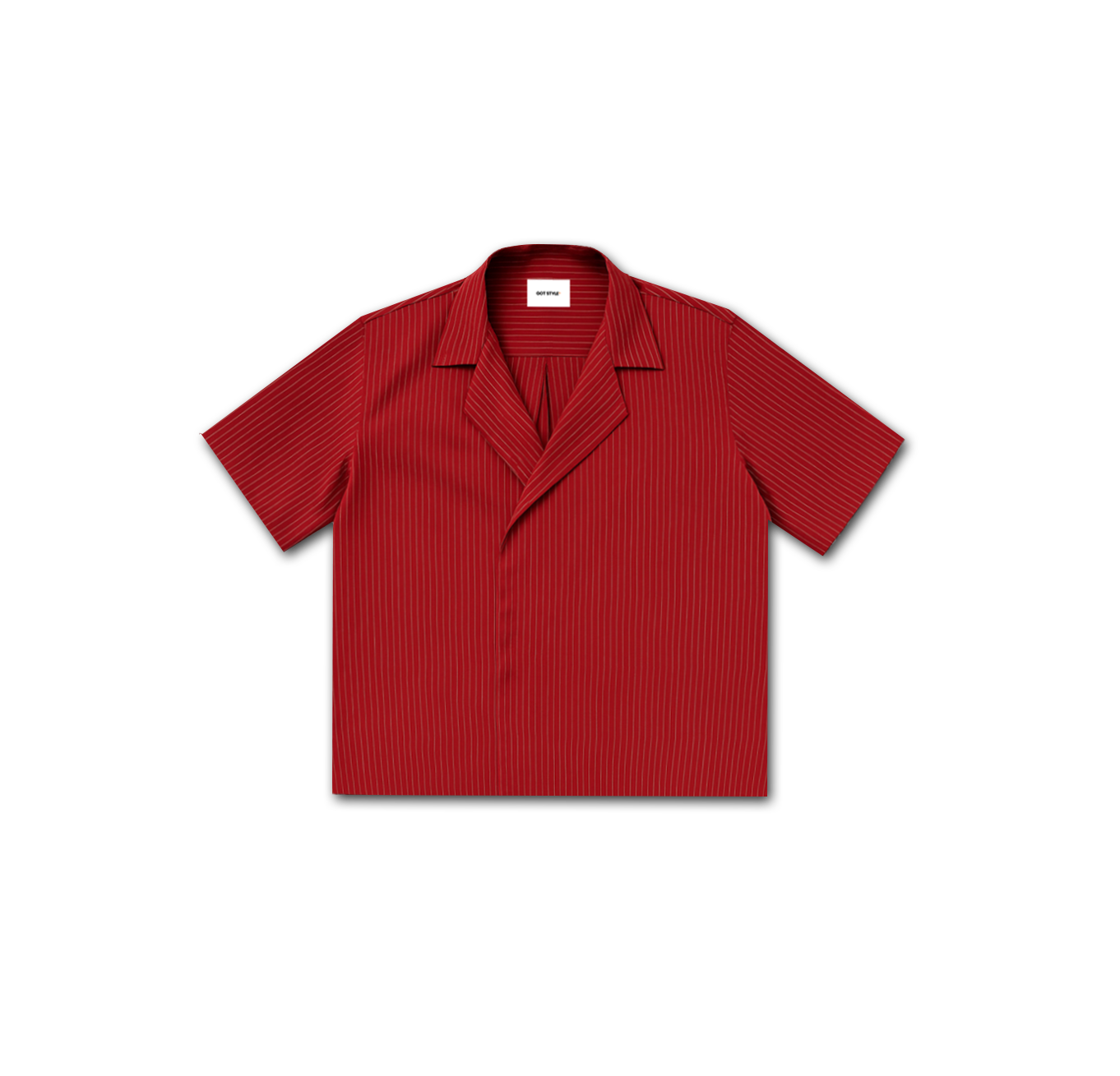 Pinstripe Breasted Polo