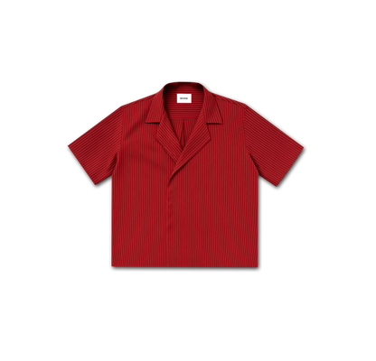 Pinstripe Breasted Polo